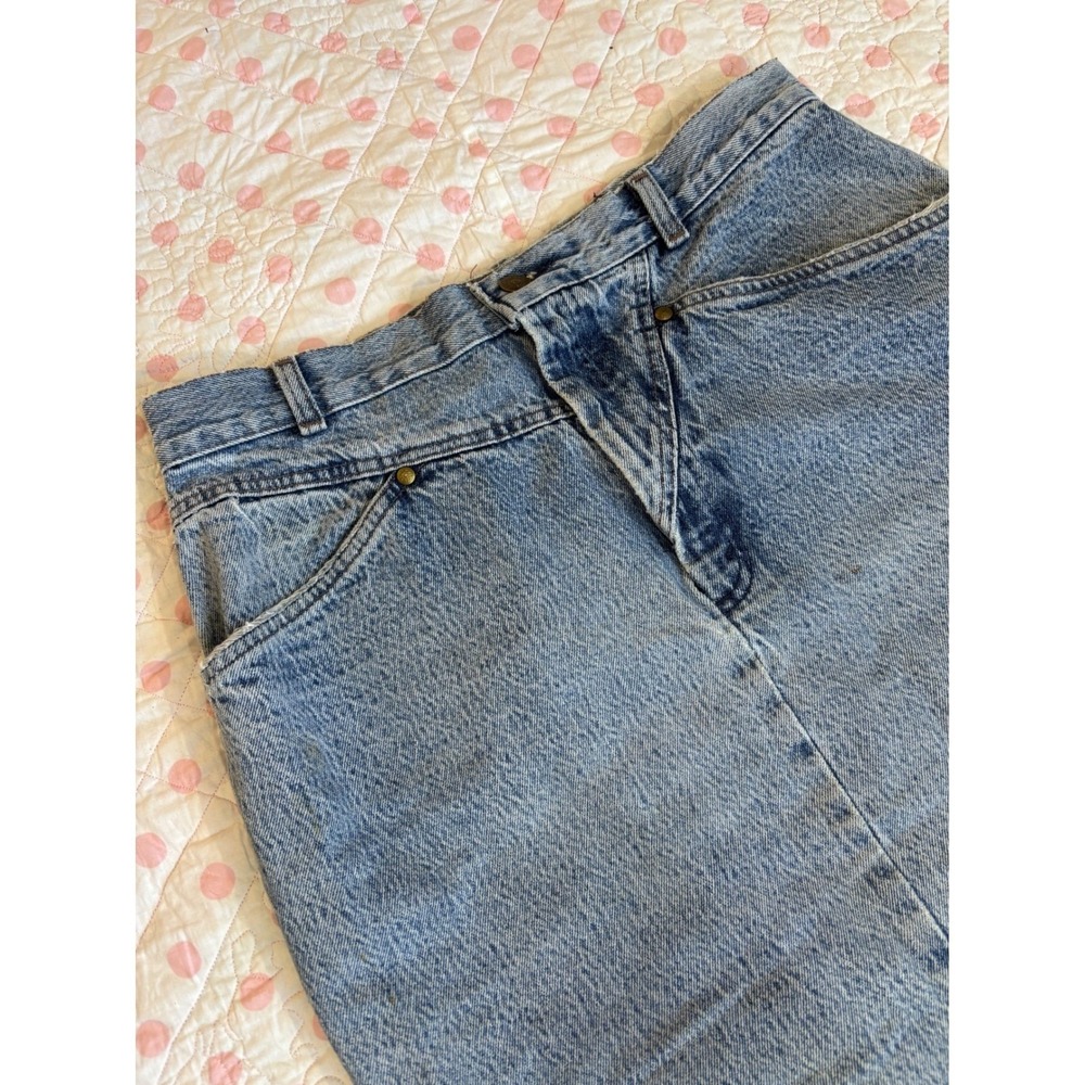 Vintage Levi Strauss Denim midi SkirtSize 10